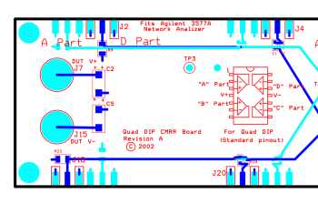 Quad DIP CMRR board