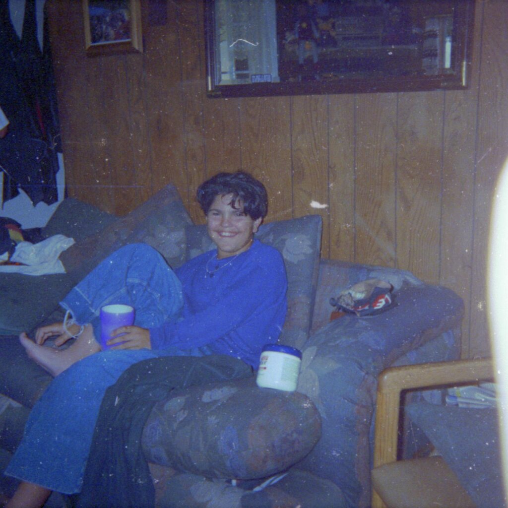 Charles_recumbant Charles, Lee Webster's son with Lee in the back, at the Ferguson house in Mountain View CA.