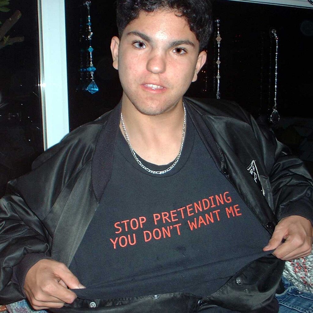 Charles_represents Charles sylin' and profilin'. Taken in November 17th, 2001.