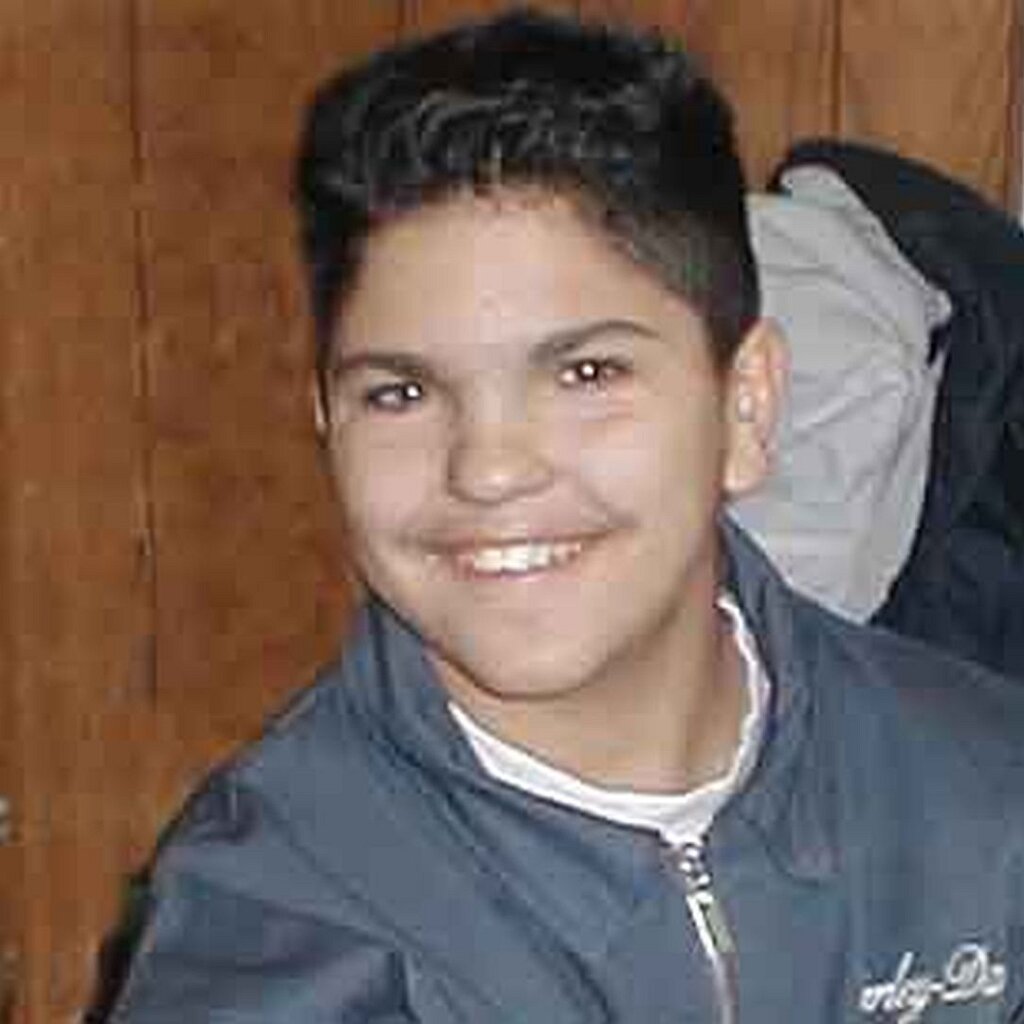 Charlie_Jackson_1999_Christmas_Charles Lee Webster's son Charles, happy at Christmas. At the house on Ferguson Drive in Mountain View CA. It's torn down now.