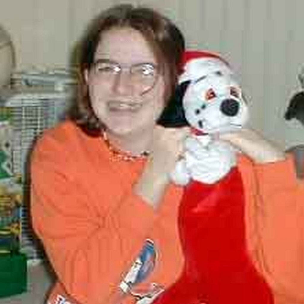 Charlie_Jackson_1999_Christmas_Nicole_2 Nicole, Michelle's daughter, really happy, at Charlie Jackson's Christmas. At the house on Ferguson Drive in Mountain View CA. It's torn down now.