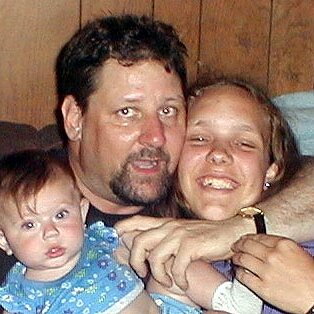 2000-06-27x15-58-13_Tracy_Paul_baby_2 Paul, Tracy, and the baby really hamming up. The baby would be 26 in 2026. At the house on Ferguson Drive in Mountain View CA. It's torn down now.