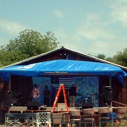 Charlie_Jackson_4-20_Party_2002-04-20x14-08-02 Getting the stage ready for the party. Held at the barn of 12780 Clayton Road, San Jose, CA. (It's a roofer now.)