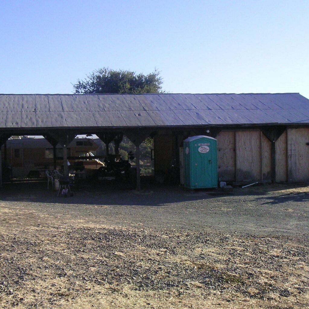 Charlie_Jackson_visit_2003-10-11x17-14-56 The barn where Charlie Jackson lived at 12780 Clayton Road, San Jose, CA. (It's a roofer now.). Nobody's home Saturday Oct 11, 2003. My 1980 Sportster custom by...