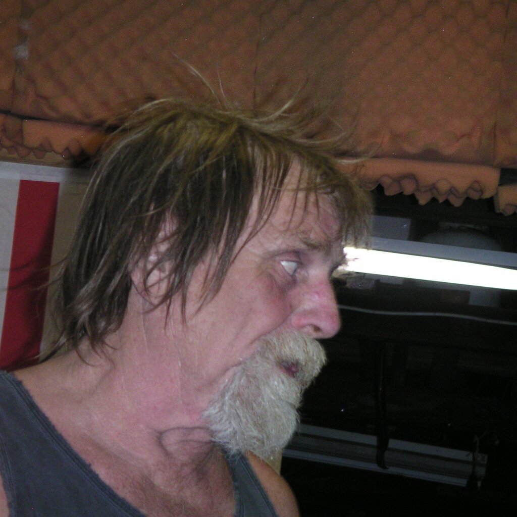 San_Jose_Blues-Festival_2005-05-14x08-15-17 Charlie Jackson at his pad in the barn at 12780 Clayton Road, San Jose, CA. (It's a roofer now.)