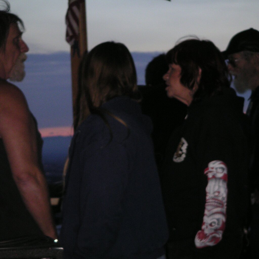 San_Jose_Blues-Festival_2005-05-14x08-15-52 Charlie Jackson winding down after the Blues Festival at his pad in the barn at 12780 Clayton Road, San Jose, CA. (It's a roofer now.)