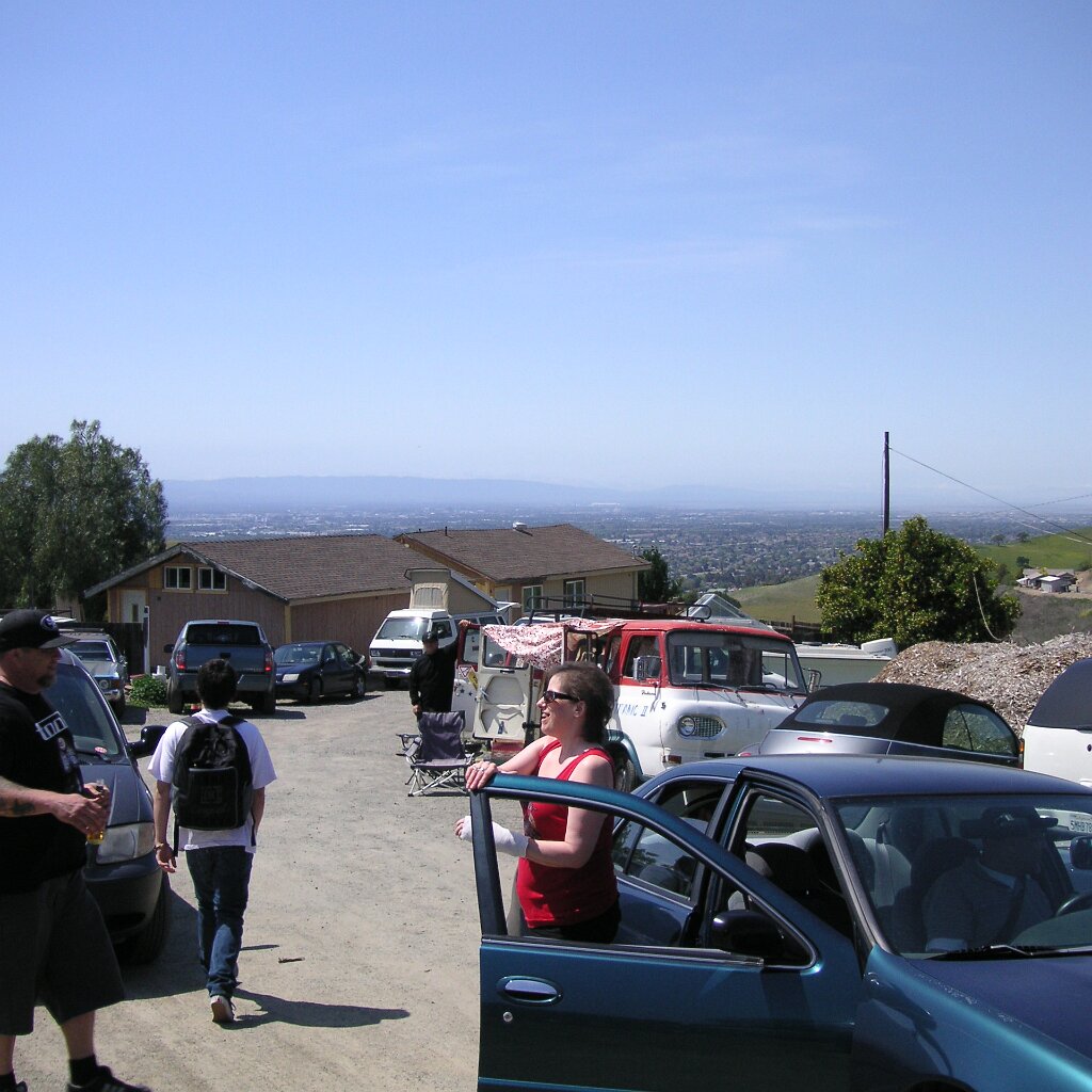 Charlie_Jackson_2014_4-20_Party_2014-04-19x14-01-22 Looking west at the 4-20 party at Charlie Jackson's home in the barn at 12780 Clayton Road, San Jose, CA. (It's a roofer now.)