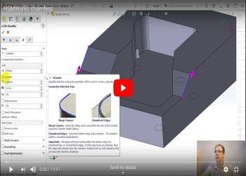 HSMWorks chamfers