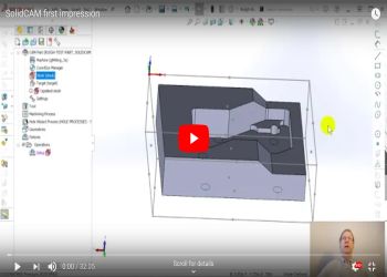 SolidCAM first impression