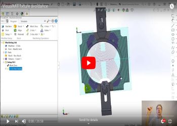 VisualMill fixture avoidance