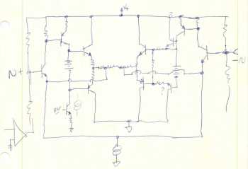 Clickless audio amplifier