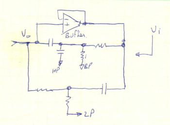 Simple multi-pass filter